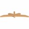 Ekena Millwork Alberta Smooth Timber Gable Bracket, Western Red Cedar, 108"W x 27"H x 5 1/2"D x 5 1/2"F, 6/12 Pitch GBW108X27X0606ALB00SWR - alternate 5